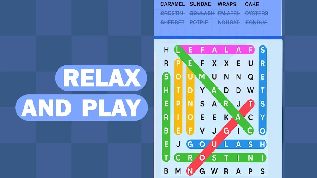 Word Search Puzzle Challenge (Уордсрч Пазл Челлендж)  [МОД Меню] Screenshot 5