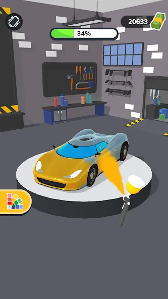 Car Master 3D (Кар Мастер 3D)  [МОД Все открыто] Screenshot 3