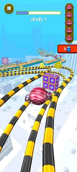 Rolling Balls 3D (Гоинг Боллс 3Д)  [МОД Menu] Screenshot 1