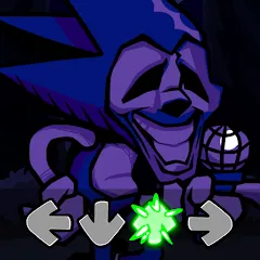 Скачать взлом Horror Sonik.EXE v2 FNF Mod  [МОД Бесконечные деньги] - последняя версия apk на Андроид