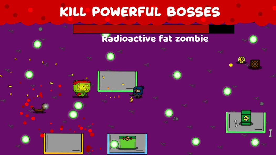 Zombie Loop - Shooter survival (Зомби Луп)  [МОД Бесконечные монеты] Screenshot 3