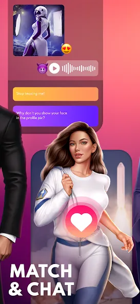 Love Sparks: Dating Sim (Лав Спаркс)  [МОД Много монет] Screenshot 2