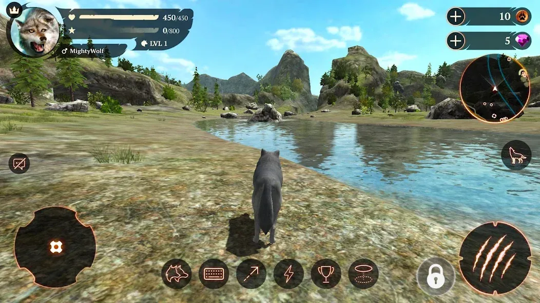 The Wolf (Зе Вулф)  [МОД Unlimited Money] Screenshot 1