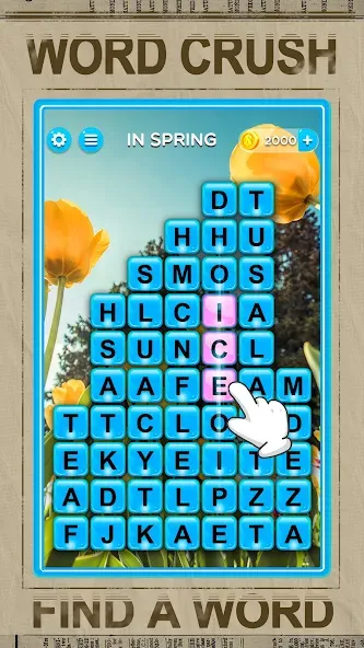 Word Crush - Fun Puzzle Game (Уорд Краш)  [МОД Все открыто] Screenshot 4