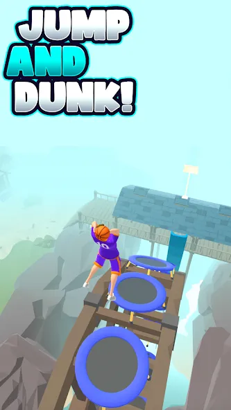 Hoop World: Flip Dunk Game 3D (Хуп Ворлд)  [МОД Unlocked] Screenshot 1