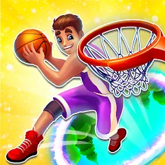 Скачать взлом Hoop World: Flip Dunk Game 3D (Хуп Ворлд)  [МОД Unlocked] - стабильная версия apk на Андроид