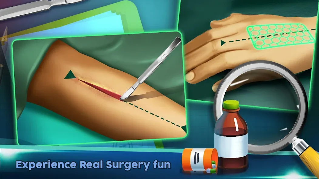 Surgery Doctor Simulator Games  [МОД Много денег] Screenshot 3