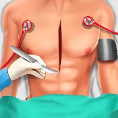 Взломанная Surgery Doctor Simulator Games  [МОД Много денег] - последняя версия apk на Андроид