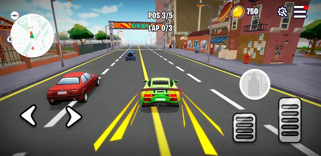 Rumble Racing: Car Drifting (Рамбл Рейсерс)  [МОД Бесконечные монеты] Screenshot 1