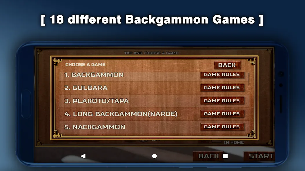 Backgammon - 18 Board Games  [МОД Много монет] Screenshot 2