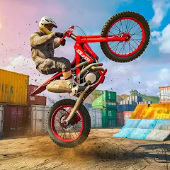 Взлом Bike Stunt Race Tricks Master  [МОД Menu] - последняя версия apk на Андроид