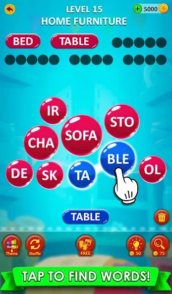 Word Game 2024 - Word Connect (Ворд Гейм 2023)  [МОД Бесконечные деньги] Screenshot 4