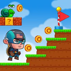 Взломанная Super Bill World-Fun Adventure (Супер Билл Мир)  [МОД Много монет] - последняя версия apk на Андроид