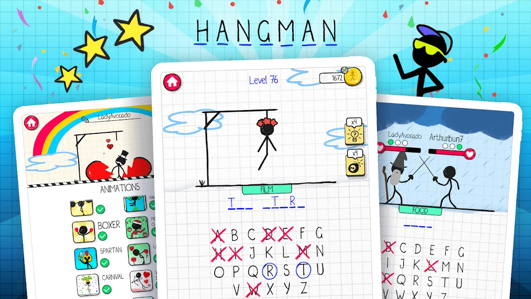 Hangman  [МОД Mega Pack] Screenshot 5