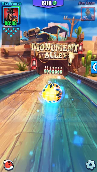 Bowling Crew — 3D bowling game  [МОД Меню] Screenshot 1