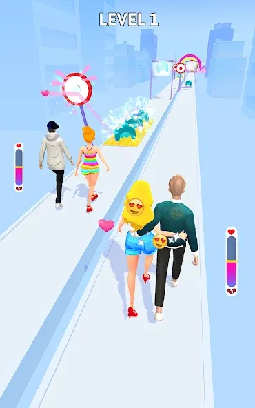 Bestie Breakup - Run for Love (Бести Брейкап)  [МОД Много денег] Screenshot 2