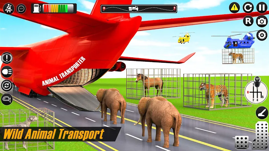 Animal Transport Driving Games (Домашний перевоз игры)  [МОД Unlimited Money] Screenshot 3