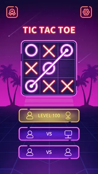 Tic Tac Toe - Offline XOXO (Тиктактое)  [МОД Unlimited Money] Screenshot 3