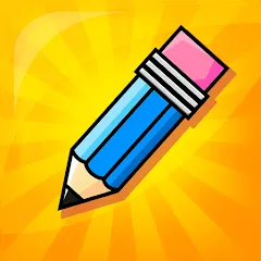 Взломанная Draw N Guess Multiplayer  [МОД Unlimited Money] - стабильная версия apk на Андроид