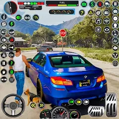 Взлом US Car Parking Game 2024  [МОД Menu] - стабильная версия apk на Андроид