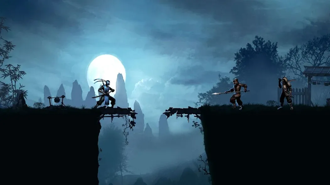 Ninja warrior: legend of adven  [МОД Unlimited Money] Screenshot 1