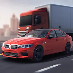 Взломанная Traffic Racer Pro : Car Games (Трафик Рейсер Про)  [МОД Все открыто] - последняя версия apk на Андроид