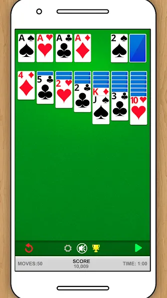 SOLITAIRE CLASSIC CARD GAME  [МОД Много монет] Screenshot 1