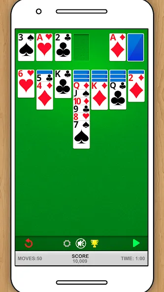 SOLITAIRE CLASSIC CARD GAME  [МОД Много монет] Screenshot 4