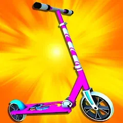 Взломанная BMX Air Skate Scooter Tricks  [МОД Много денег] - стабильная версия apk на Андроид