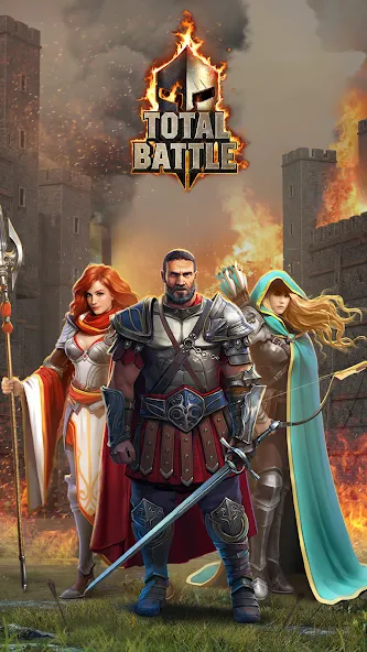 Total Battle: Strategy Games (Тотал Батл)  [МОД Много монет] Screenshot 1