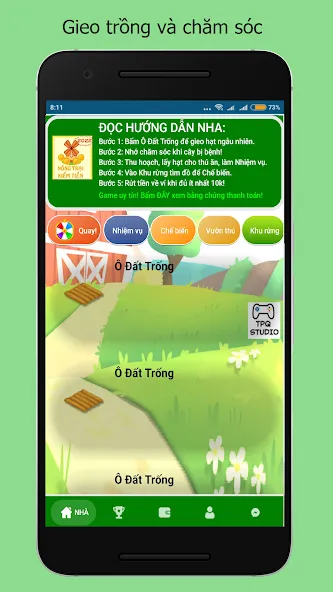 Nông Trại Kiếm Tiền Uy TínNhất  [МОД Бесконечные деньги] Screenshot 2