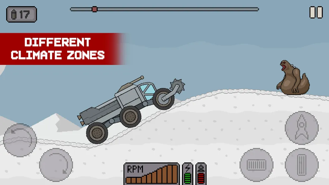 Death Rover: Space Zombie Race (Дэт Ровер)  [МОД Menu] Screenshot 3