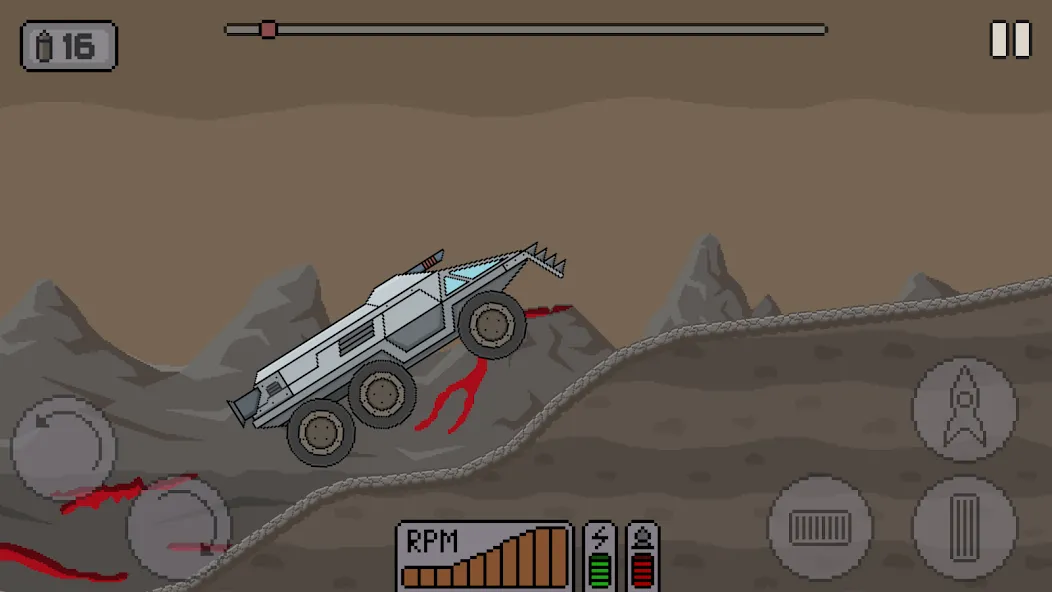 Death Rover: Space Zombie Race (Дэт Ровер)  [МОД Menu] Screenshot 5