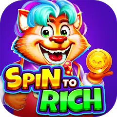 Взломанная Spin To Rich - Vegas Slots (Спин Ту Рич)  [МОД Все открыто] - последняя версия apk на Андроид