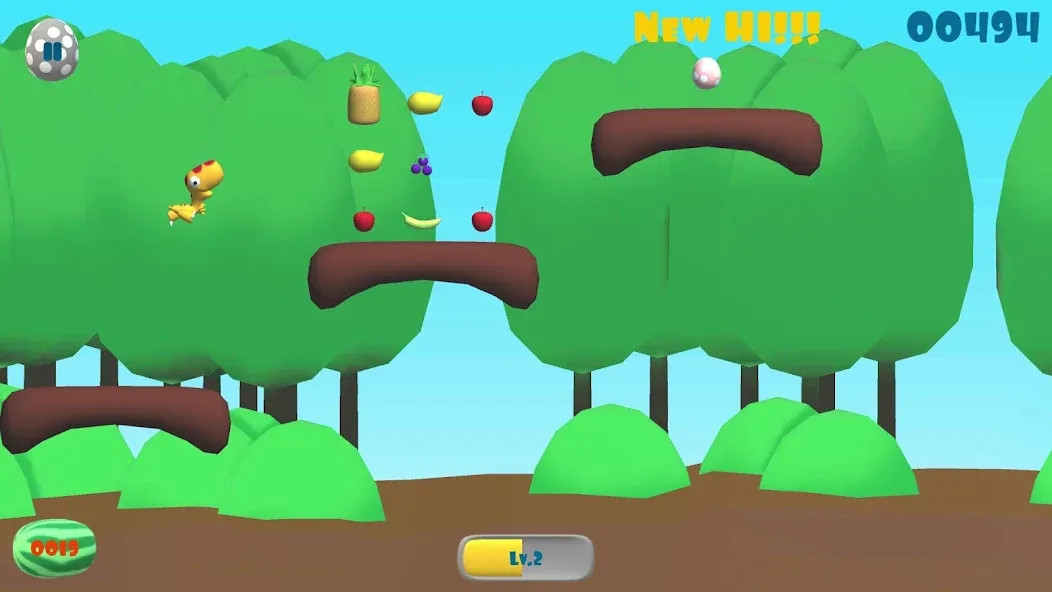 Dinosaur Run (Динозавр Ран)  [МОД Menu] Screenshot 2