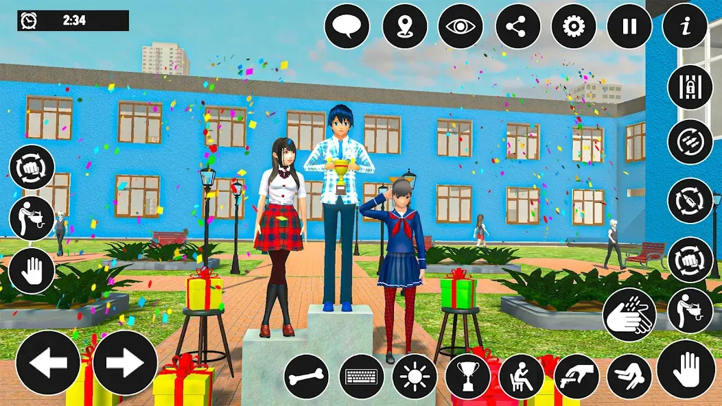 High School Boy Virtual Life  [МОД Mega Pack] Screenshot 1