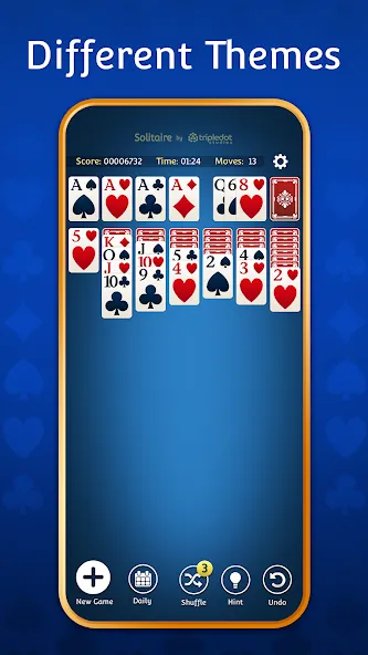 Solitaire: Classic Card Games  [МОД Все открыто] Screenshot 4