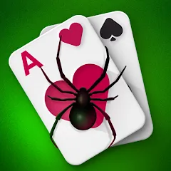 Скачать взломанную Spider Solitaire (Спайдер Солитер)  [МОД Много денег] - последняя версия apk на Андроид