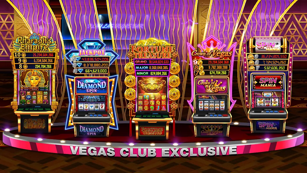 Play Las Vegas - Casino Slots (Плей Лас Вегас)  [МОД Бесконечные монеты] Screenshot 2