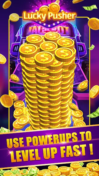 Lucky Cash Pusher Coin Games (Лаки Кэш Пушер Коин Геймс)  [МОД Все открыто] Screenshot 5