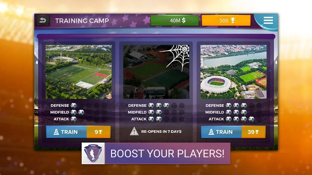 WSM - Women's Soccer Manager (ВСМ)  [МОД Бесконечные монеты] Screenshot 3