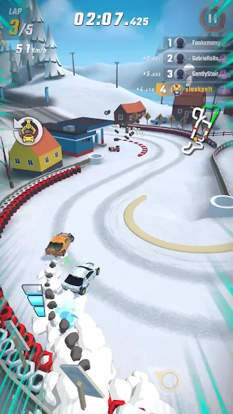 Rally Clash - Car Racing Game (Ралли Клаш)  [МОД Много денег] Screenshot 2