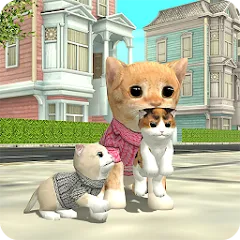 Взлом Cat Sim Online: Play with Cats  [МОД Меню] - полная версия apk на Андроид