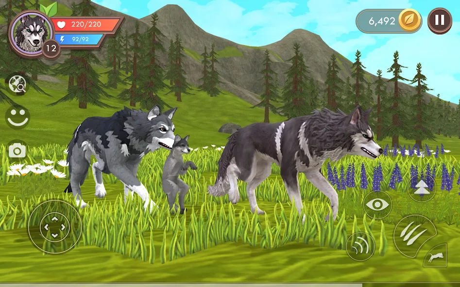 WildCraft: Animal Sim Online (Уайлдкрафт)  [МОД Меню] Screenshot 1