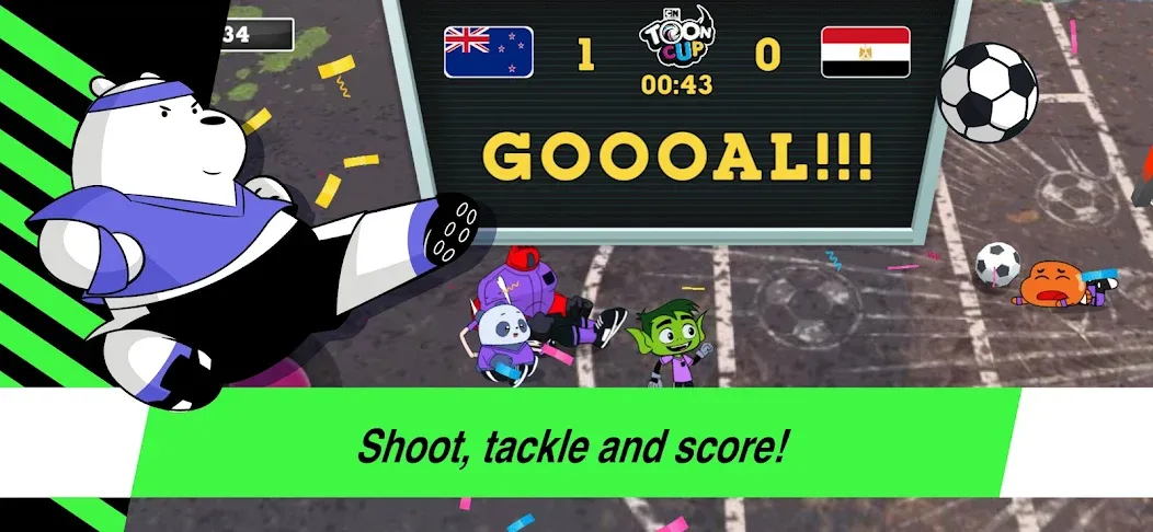 Toon Cup - Football Game  [МОД Меню] Screenshot 5