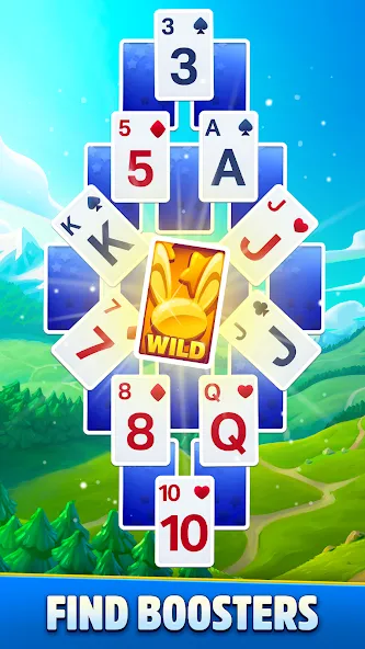 Solitaire Showtime (Солитер Шоутайм)  [МОД Unlimited Money] Screenshot 3