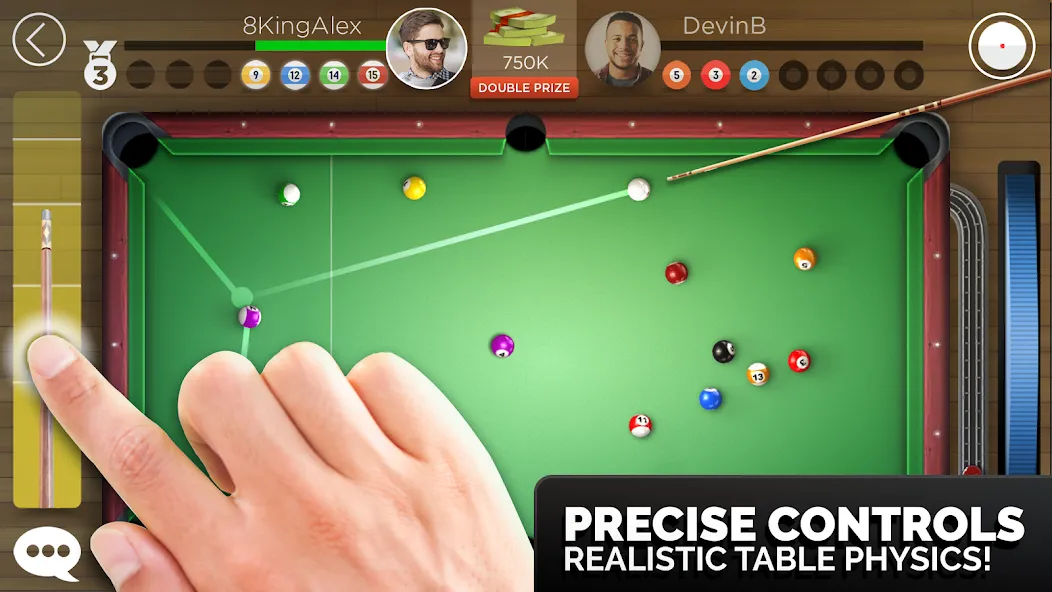 Kings of Pool - Online 8 Ball (Кингс оф Пул)  [МОД Меню] Screenshot 2