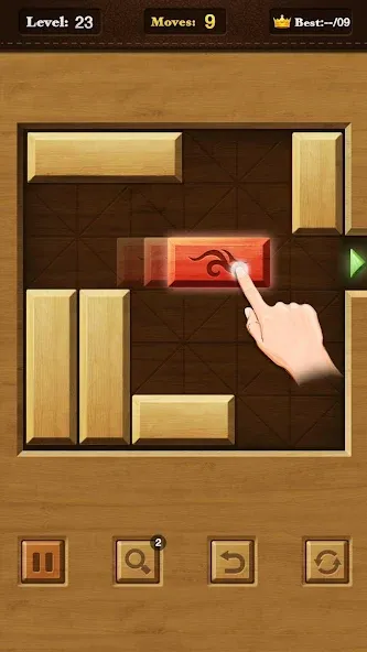 Unblock Red Wood  [МОД Бесконечные монеты] Screenshot 1