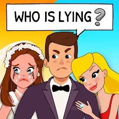 Скачать взлом Who is? Brain Teaser & Riddles  [МОД Unlocked] - стабильная версия apk на Андроид