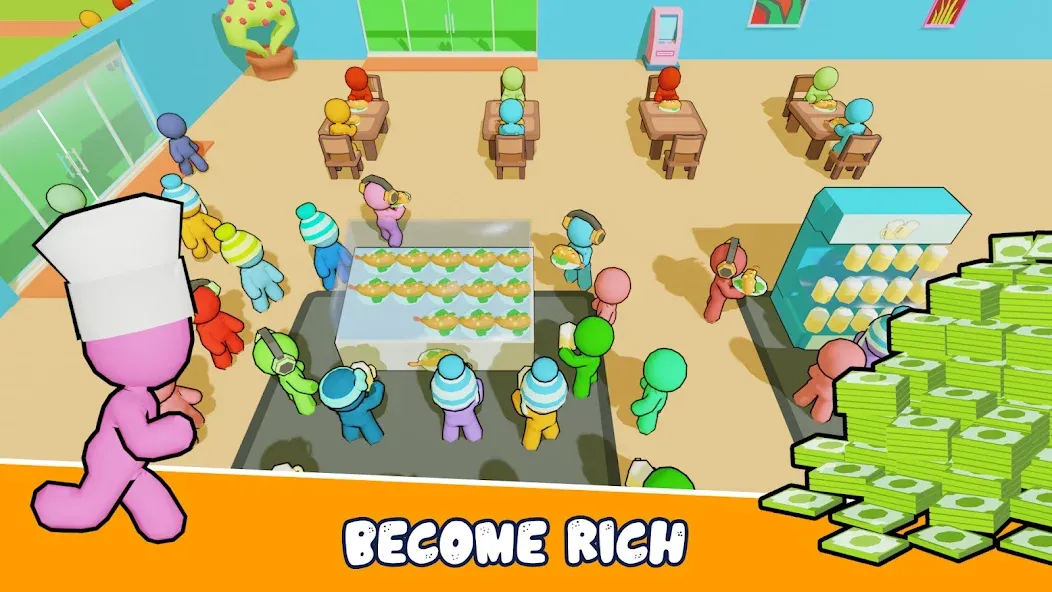 Kitchen Fever: Food Tycoon (Китчен Фивер)  [МОД Unlocked] Screenshot 1